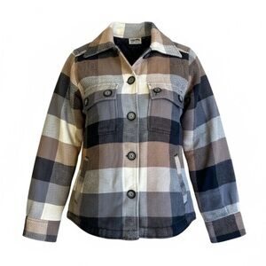 Kavu Plaid Flannel Shirt Jacket Men’s Xsmall